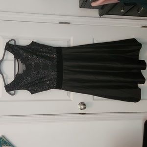J. Peterman formal dress, black